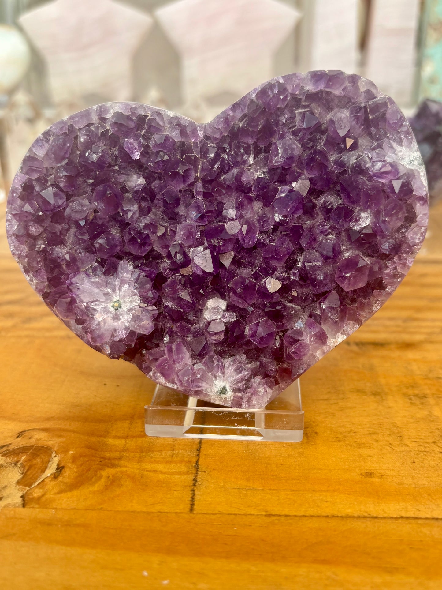 Amethyst Heart